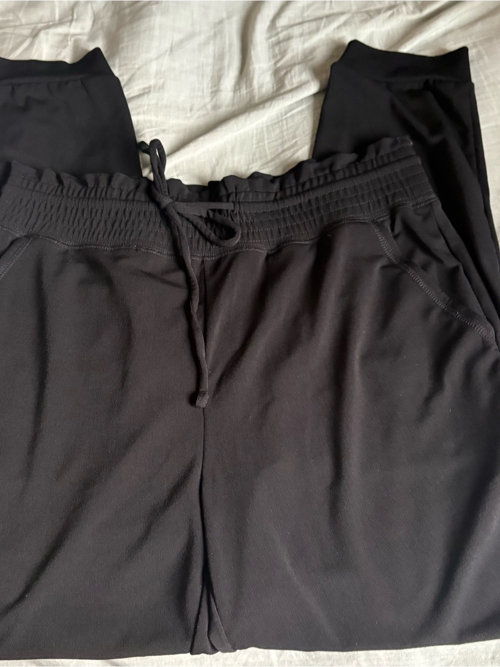 Express Womens Black Drawstring Jogger Pants